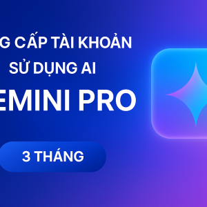Nâng cấp Gemini Pro 3 tháng chính chủ